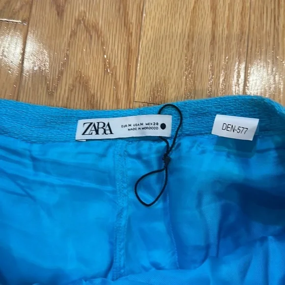 Zara Aqua Pleaded Skort - Picture 3 of 3